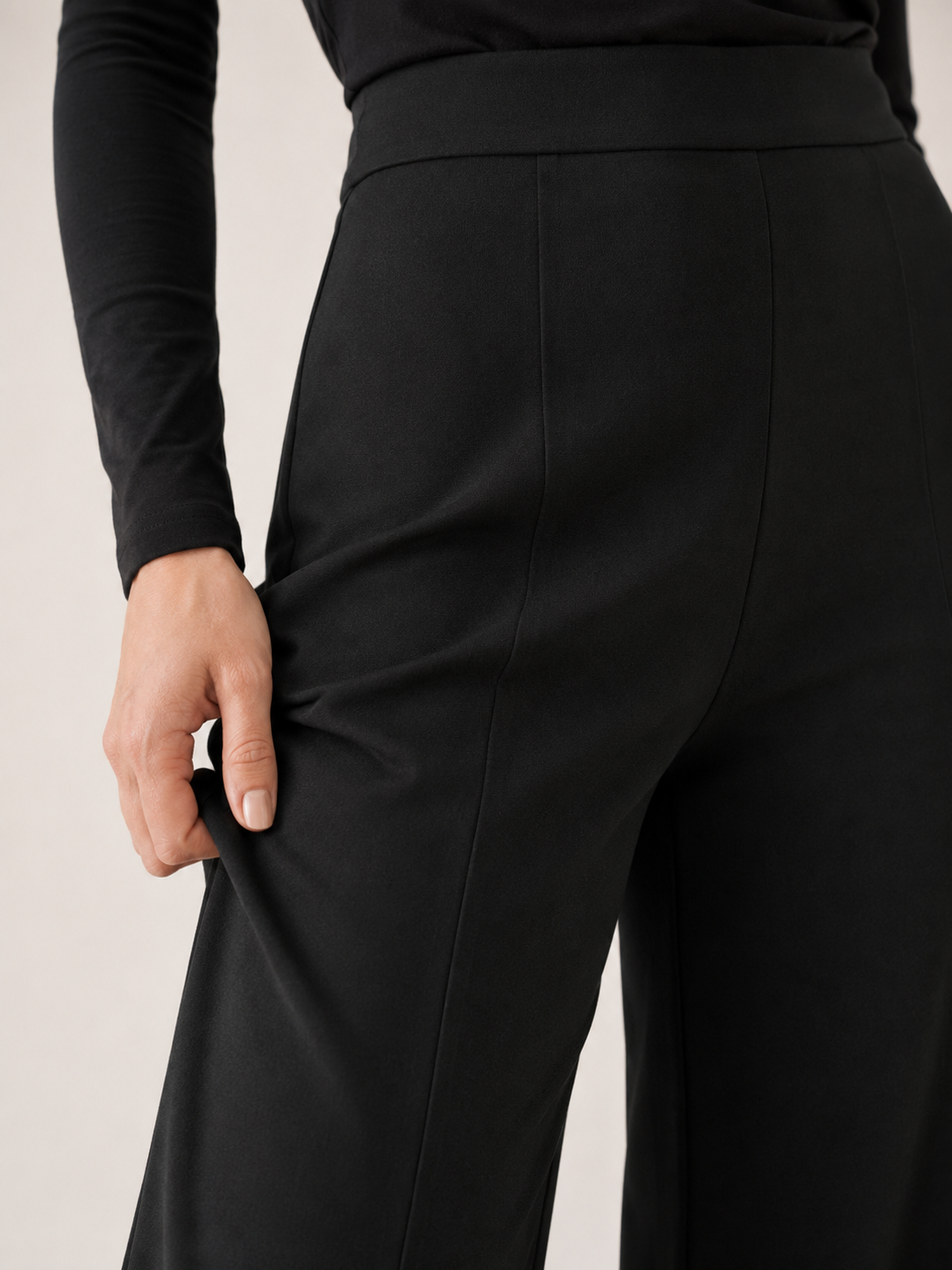 Pantalón Wide Leg de Tiro Alto