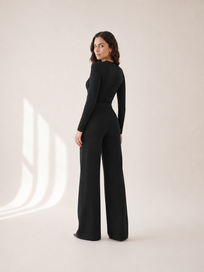 Pantalón Wide Leg de Tiro Alto