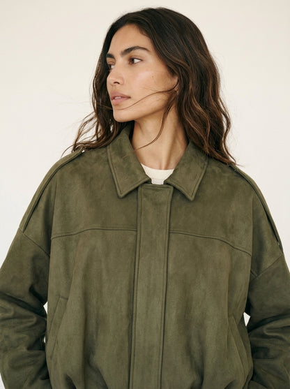 Chaqueta Bomber Oversize