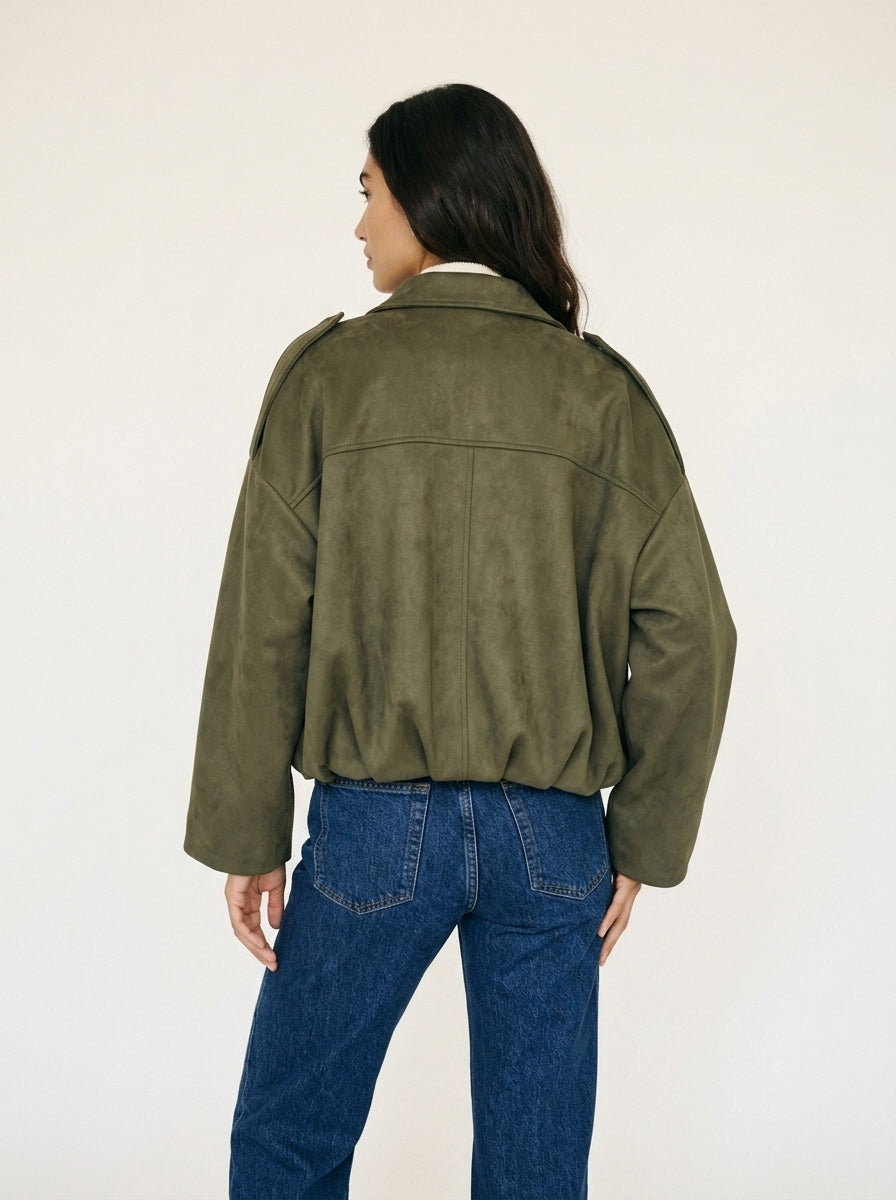Chaqueta Bomber Oversize